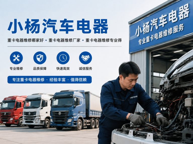 龙凤区为重卡运输提供电器维修方案